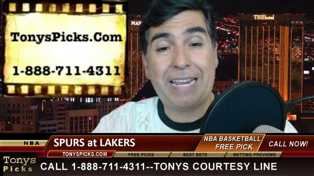 LA Lakers vs. San Antonio Spurs Pick Prediction NBA Pro Basketball Odds Preview 3-19-2014