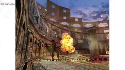 Outtrigger on NullDC Emulator (Demo)