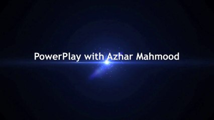 introduction to Power Play with Azhar Mahmood