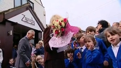 Teenager takes selfie with Prince Charles