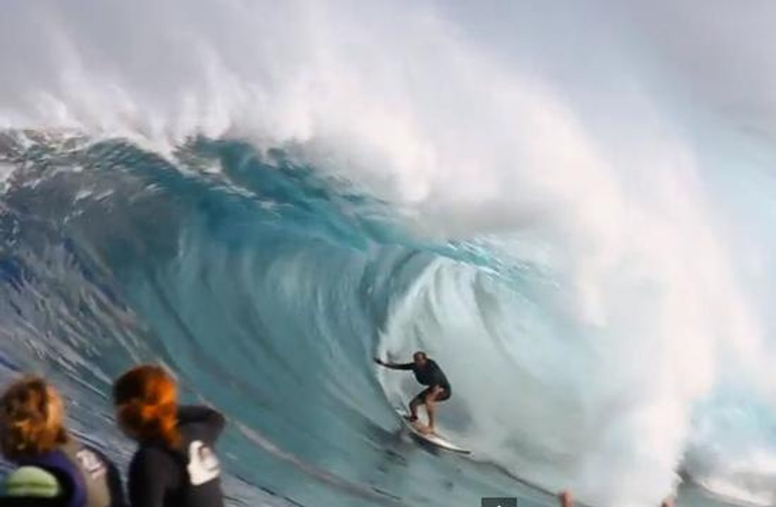 Mark Mathews at Jaws 2 - 2014 Ride of the Year Entry - Billabong XXL Big Wave Awards