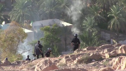 Heavy security deployment in Algeria desert city on edge