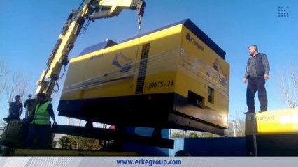 ERKE Dış Ticaret ltd., CompAir C200 TS-24 TurboScrew Diesel Portable Compressor - Istanbul