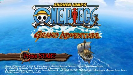 One Piece Grand Adventure HD on Dolphin Emulator (Widescreen Hack) part1