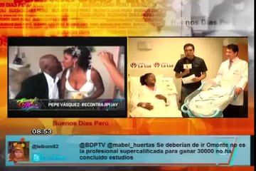 Pepe Vásquez: Nacimiento de mi hijo es una inyección de vida para mí