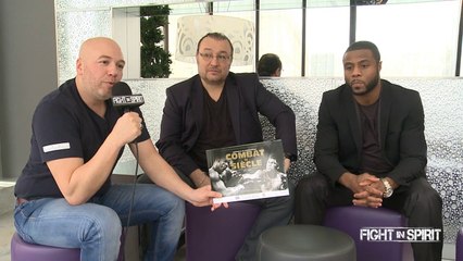BOXEUR JEAN PASCAL CHAMPION WBC (Diamant des Mi-lourds) & CHRISTOPHE TIOZZO  PRESENTENT LEUR FUTUR PROJET !