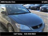 2005 Honda Civic Used Cars for Sale Baltimore Maryland