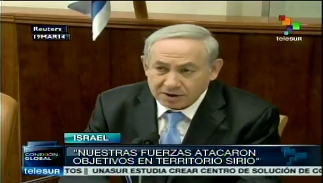 Confirma Netanyahu que elército israelí bombardeó territorio sirio