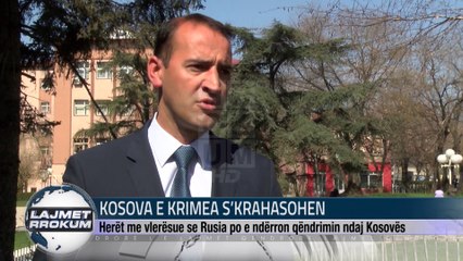 KOSOVA E KRIMEA NUK KRAHASOHEN