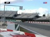 2005 F1 Spain GP - Kimi Raikkonen Crash