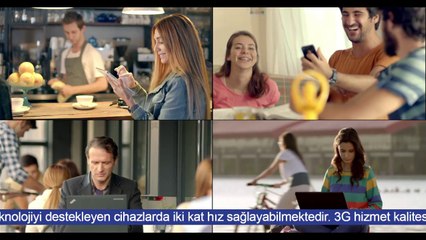 Hem en yaygın, hem iki kat hızlı internet Turkcell'de!