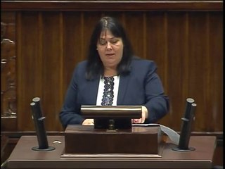 Poseł Ewa Wolak - Wystąpienie z dnia 19 marca 2014 roku.