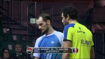 Squash - Gaultier ne verra pas la finale