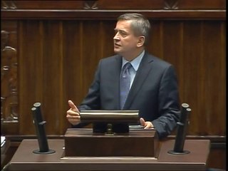 Poseł Tadeusz Tomaszewski - Wystąpienie z dnia 19 marca 2014 roku.