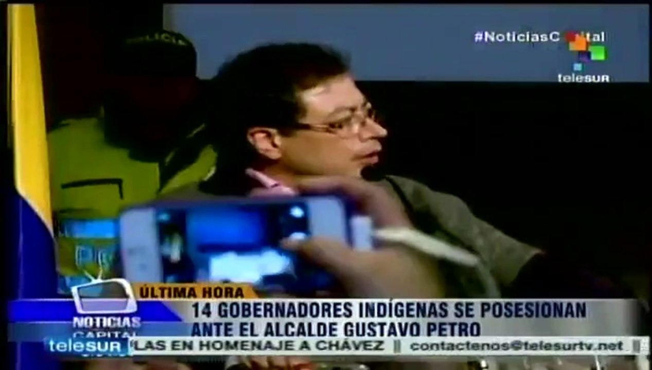 Alcalde de Bogotá insta Juan Manuel Santos a salvaguardar paz social