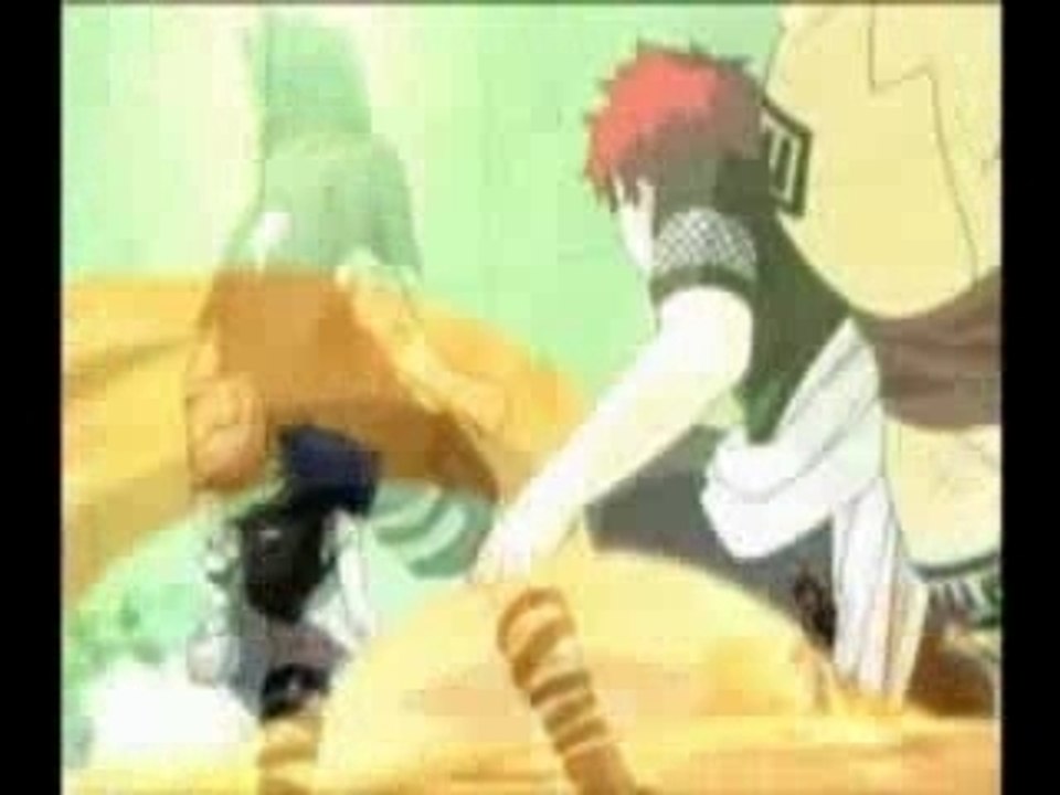 sasuke vs gaara