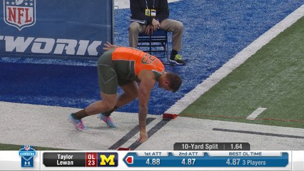 2014 Combine workout: Taylor Lewan
