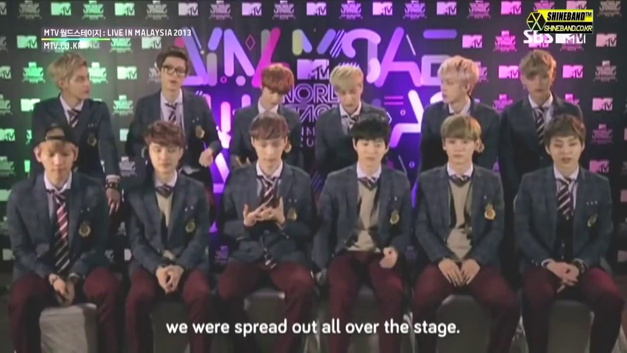 EXO MTV World Stage Live in Malaysia 2013