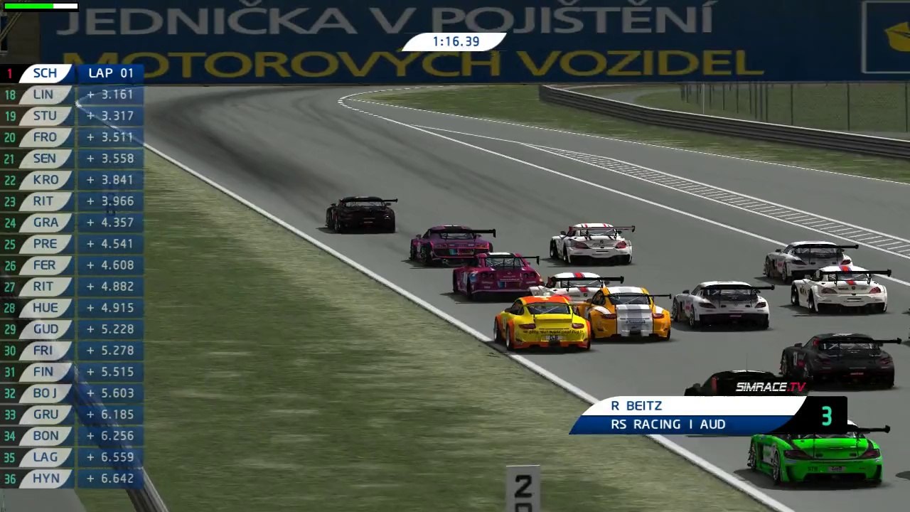 Virtual Racing e.V. GT Challenge Saison 3 Lauf 4 Brünn