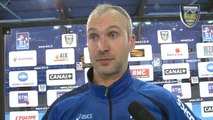 La réaction de Thierry Omeyer après la victoire contre le PAUC