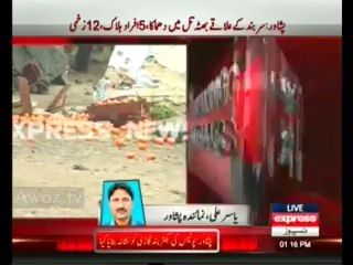Blast in Peshawar leaves 7 dead, injures 12 others