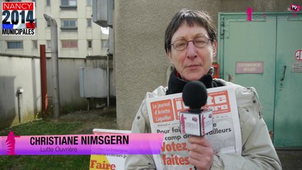 Municipales 2014 Nancy: Christiane Nimsgern, pourquoi serez-vous un bon maire ?