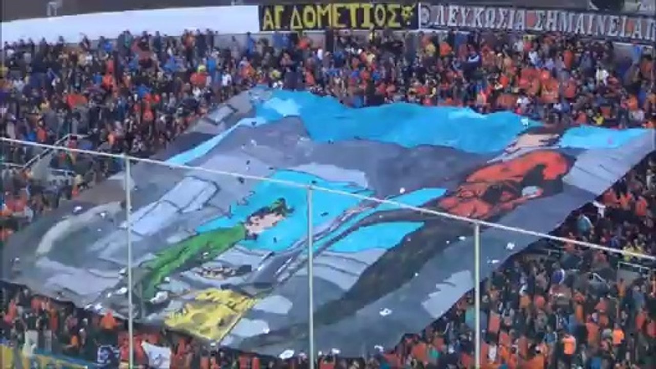 Ομόνοια-ΑΠΟΕΛ-κορεό ΑΠΟΕΛ 2