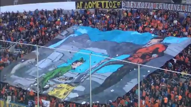 Ομόνοια-ΑΠΟΕΛ-κορεό ΑΠΟΕΛ 2