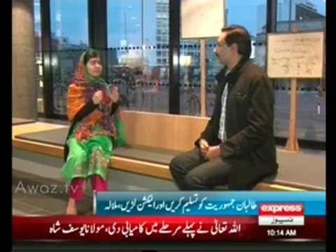 “You cannot end a war through war nor peace is possible though bloodshed,” - Malala Yousafzai