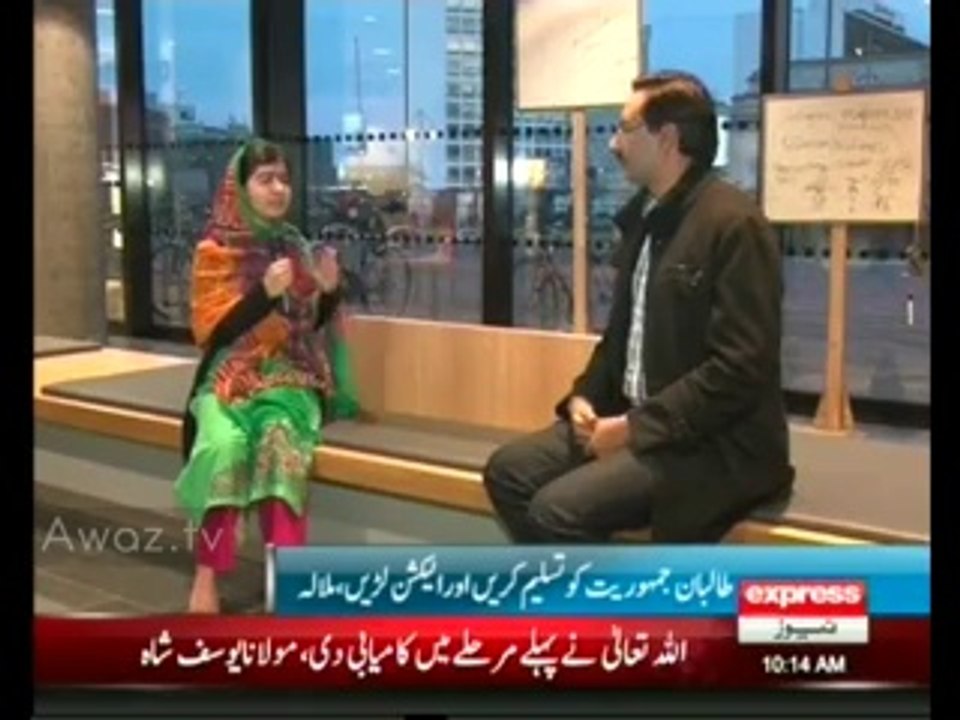 “You cannot end a war through war nor peace is possible though bloodshed,” - Malala Yousafzai