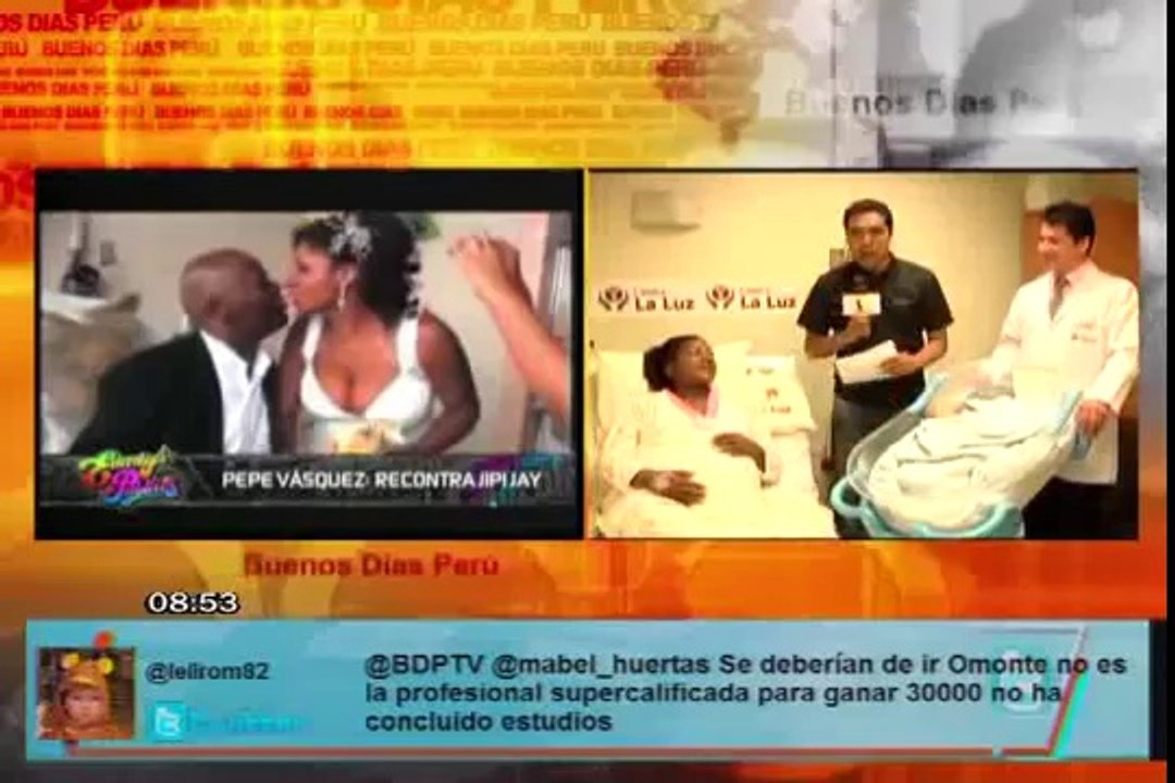 Pepe Vásquez: Nacimiento de mi hijo es una inyección de vida para mí