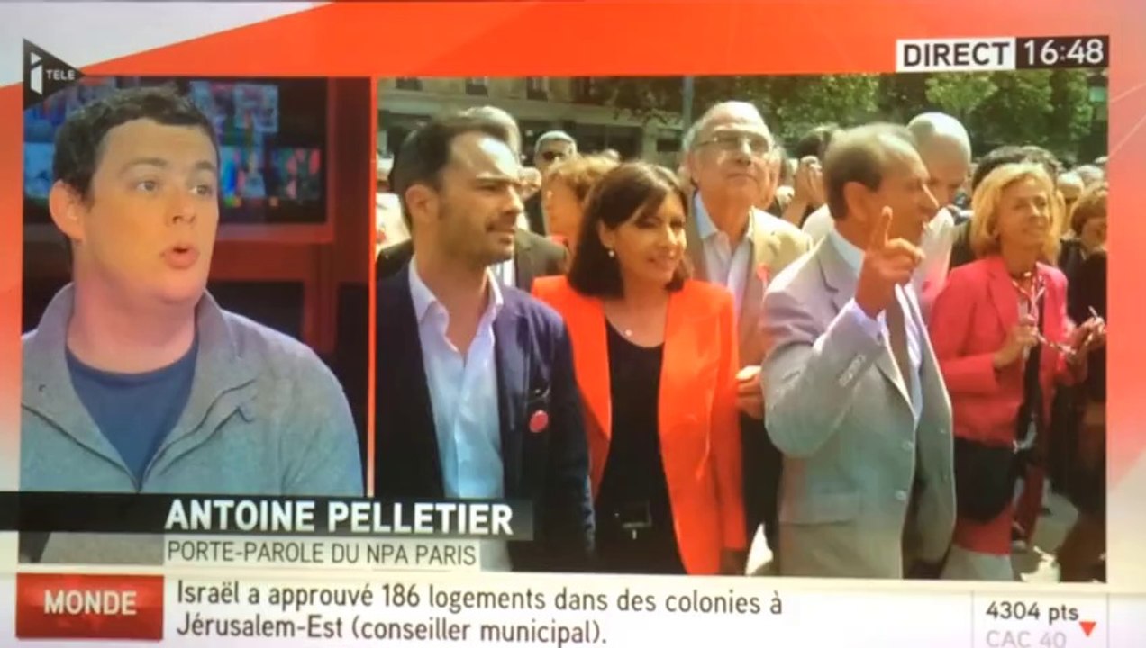 A. Pelletier sur iTélé