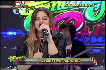 Espectacular presentación de La Oreja de Van Gogh en Enemigos Públicos (1/3)