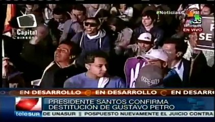 Gustavo Petro acusa de "doble moral" al gobierno colombiano