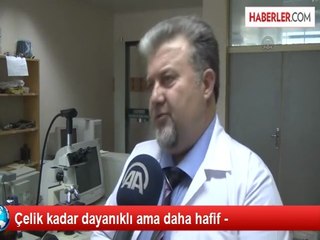 Çelik kadar dayanıklı ama daha hafif -