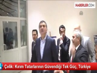 Çelik: Kırım Tatarlarının Güvendiği Tek Güç, Türkiye