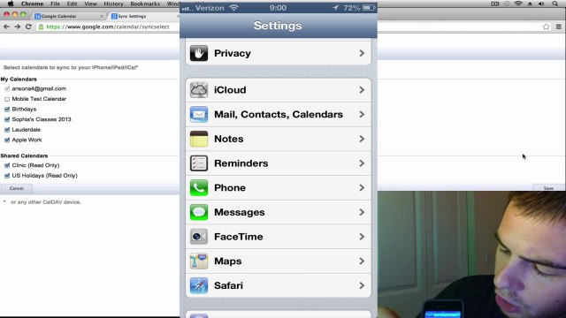 Google Calendar Tutorial 2013- Syncing Calendars with Mobile Devices