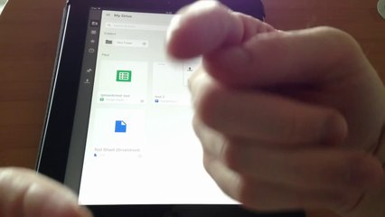 Using Google Drive on iPad and iPhone (iOS) Tutorial 2013