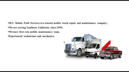 M.T. Mobile Field Services -Serving Since 1990