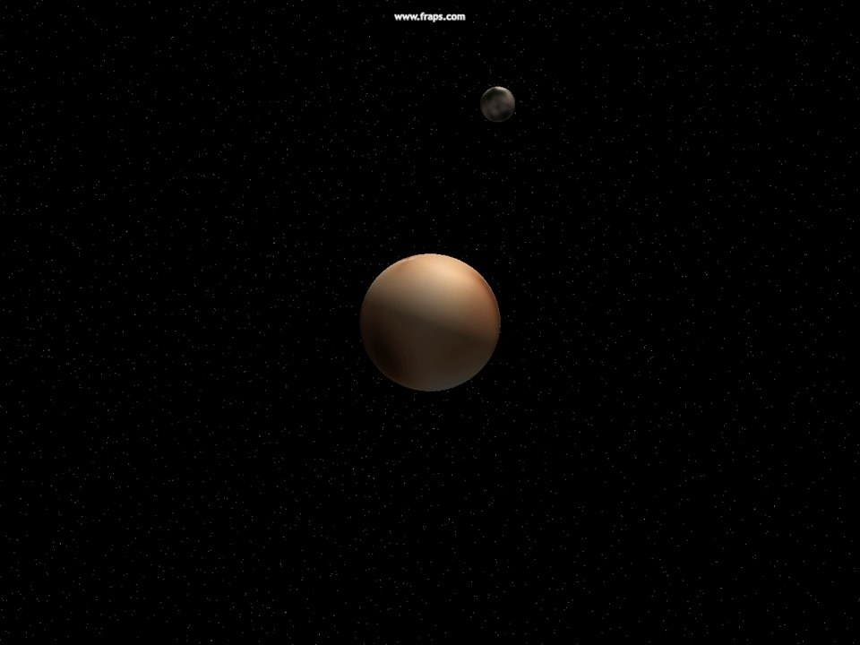 Pluto Charon pass left