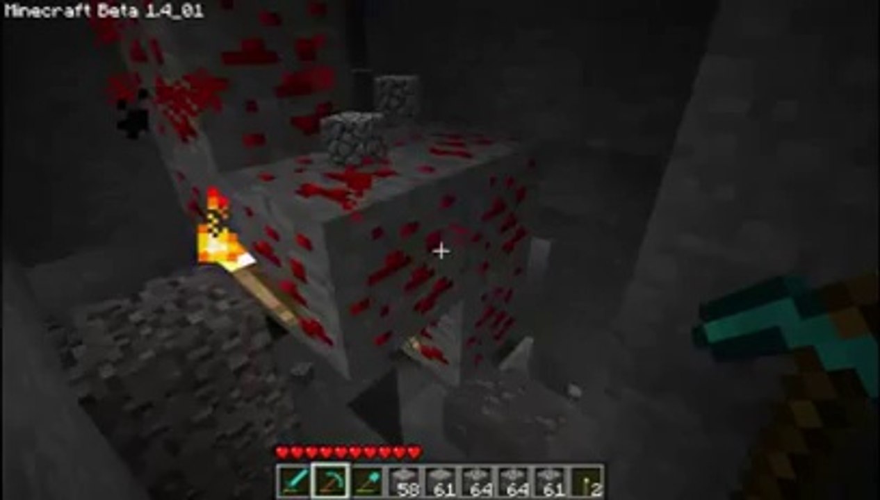 Minecraft - Episode 87 - Awesome Mining Technique[240P]