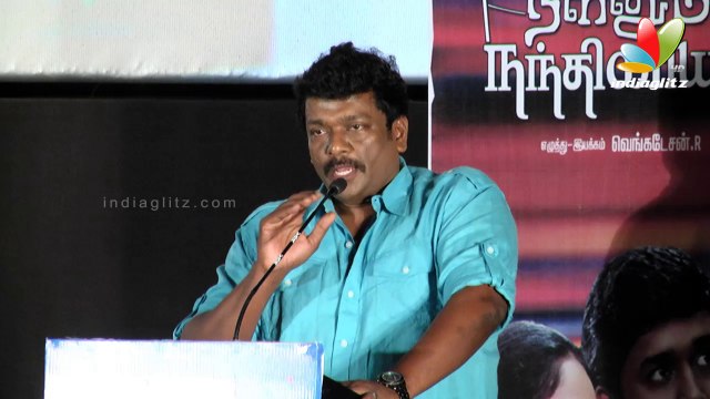 Bhagyaraj and Parthiepan at Nalanum Nandhiniyum Audio Launch | Michael Thangadurai Nandita