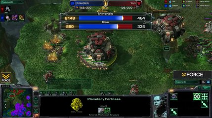 StarCraft 2 - Yuri [T] vs StrikeBack [Z] (Commentary)[720P]