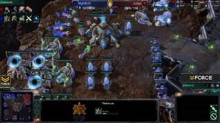 StarCraft 2 - Judge [T] vs NightEnD [P] (Commentary)