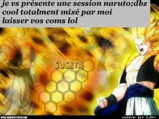 dbz fusion naruto du 100% cool