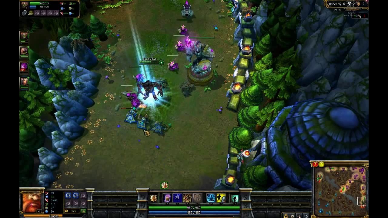 League of Legends - Fanta handicape ses amis dans la faille de l'invocateur