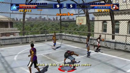 NBA Street Vol. 2 HD on Dolphin Emulator (Widescreen Hack)
