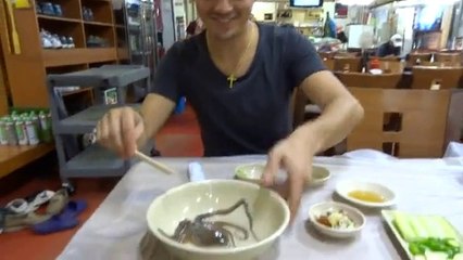 Güney Kore Yemeği - Sannakji