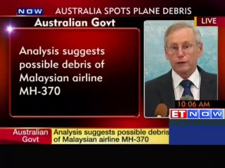 Australia may have found missing Malaysia Airlines flight