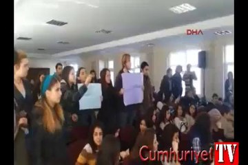 Halkban İnsan Kaynakları Müdürü'ne yumurtalı protesto